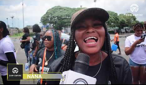 BBNaija Phyna Fans Hold Massive Rally In Lagos