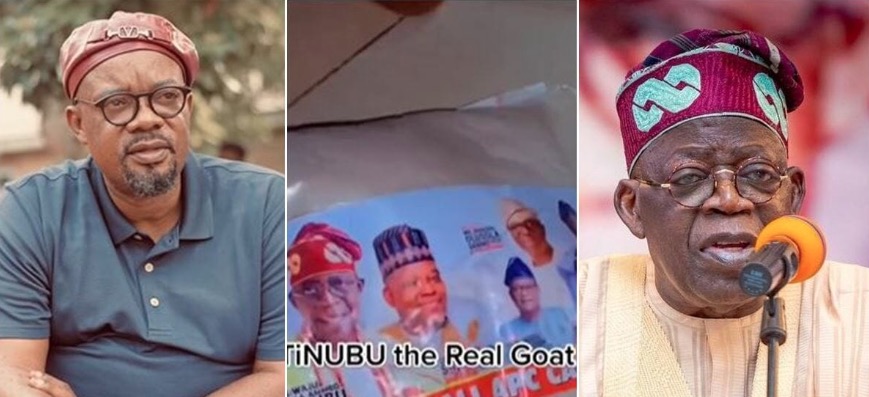 Charles Inojie Reacts To Viral Video Of Ladies Vowing To Vote Tinubu Because They Received Bags Of Rice