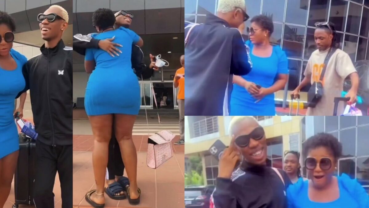 Destiny Etiko Causes A Stir As She Picks Up James Brown From Airport, Reveals Movie Plans With Him (VIDEO)