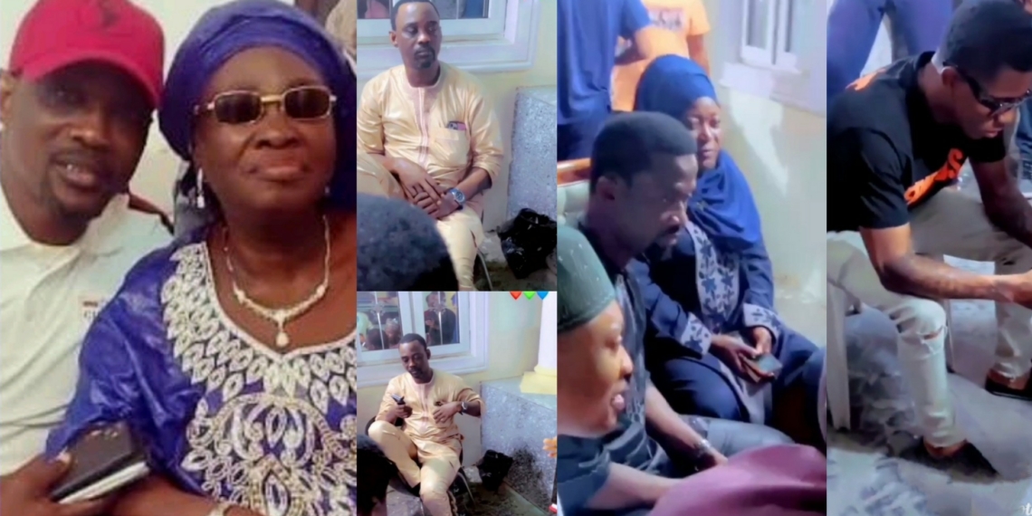 Alao Malaika, Small Doctor, Others Pay Condolence Visit To Pasuma Over Mum’s Death (VIDEO)