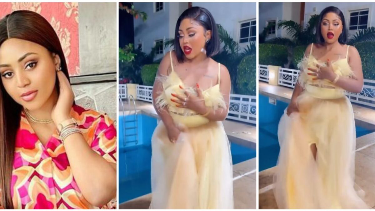 “You Look Pregnant” – Fans React To New Video Of Regina Daniels