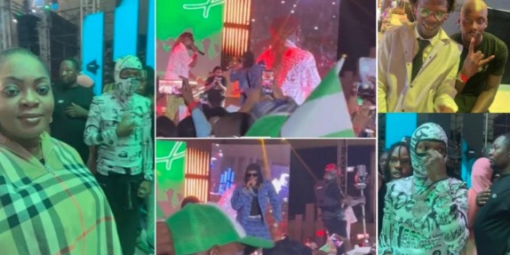 Eniola Badmus, Asake, Fireboy, 43 Other Musicians Storm Tinubu’s Pre-inauguration Concert In Abuja (VIDEO)
