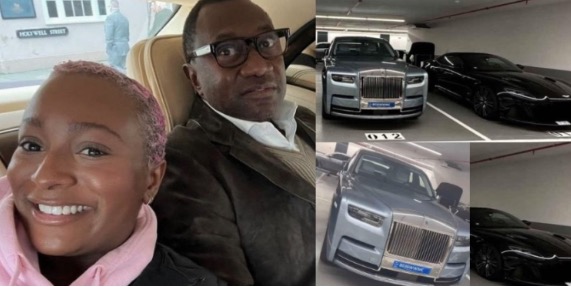 DJ Cuppy Flaunts Her Billionaire Father’s Latest Car Acquisition In Monaco (Video)