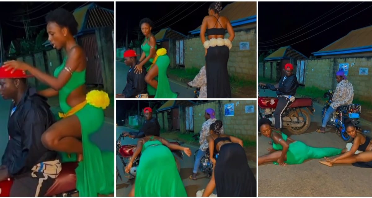 Reactions As Korra Obidi Reveals What Okada Man Requested From Her After Twerking On His Bike With Janemena