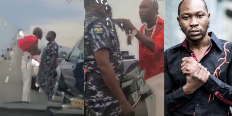 Seun Kuti Under Heavy Criticism For Physically Assaulting A Police Officer (Video)
