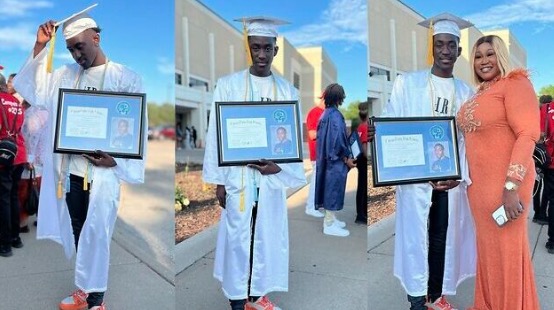 Pasuma’s Son Bags Best Graduating Student From US School