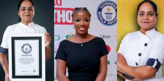 Nigerians Drag Former Gwr Holder, Lata Tondon Over Her Action Following Hilda Baci’s Official Record