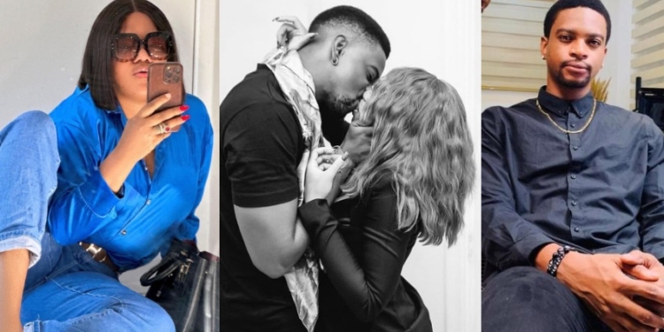 It’s Doing Me Like I Should Post Her Picture – Toyin Abraham Threatens As Olumide Oworu Hides Lover’s Face