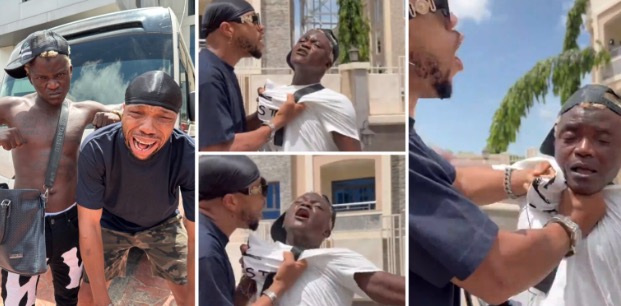 Drama As Charles Okocha And Portable ‘Clash’ On The Road (Video)