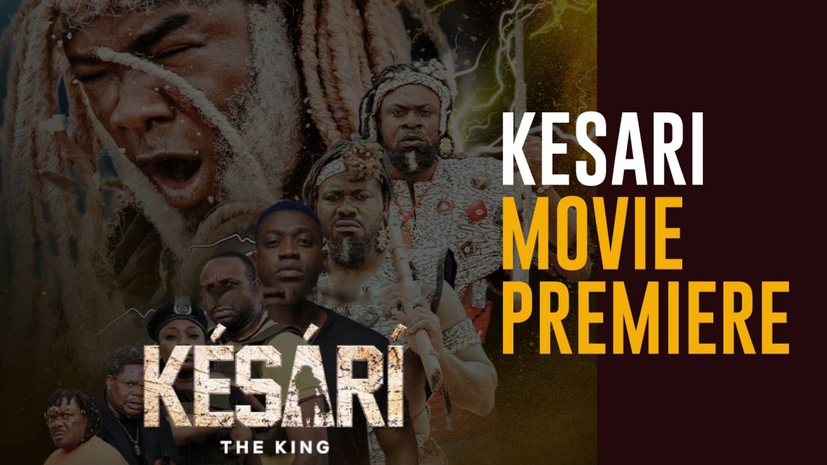KESARI MOVIE PREMIERE: Odunlade, Femi Adebayo, Mercy Aigbe Others Turned For For Itele D Icon (WATCH VIDEO)